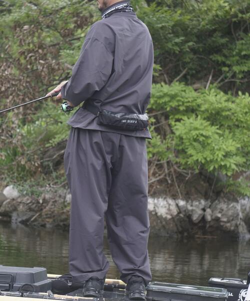 URBAN RESEARCH（アーバンリサーチ）の「LAKE SEEKERS　COOLDOTS EASY PANTS（その他パンツ・メンズ・ブラック/チャコールグレー・MEDIUM/X-LARGE/LARGE）」の6枚目の写真
