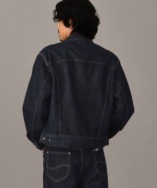 Lee（リー）の「【101 101周年記念特別モデル】ANNIVERSARY 101 RIDERS JACKET セットアップ可（デニムジャケット・メンズ・インディゴブルー・SMALL/X-LARGE/LARGE/MEDIUM）」の5枚目の写真
