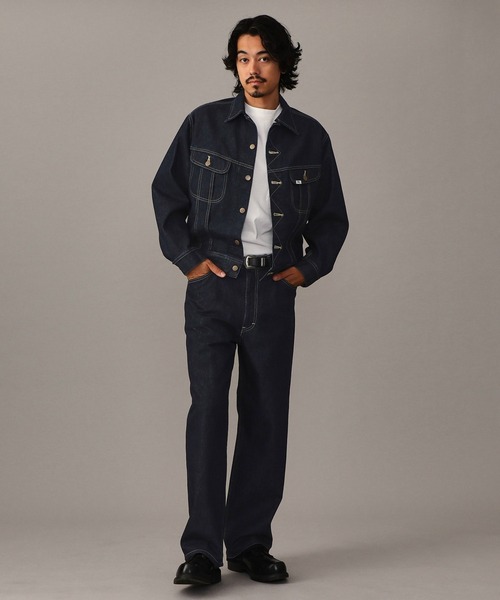 Lee（リー）の「【101 101周年記念特別モデル】ANNIVERSARY 101 RIDERS JACKET セットアップ可（デニムジャケット・メンズ・インディゴブルー・SMALL/X-LARGE/LARGE/MEDIUM）」の15枚目の写真