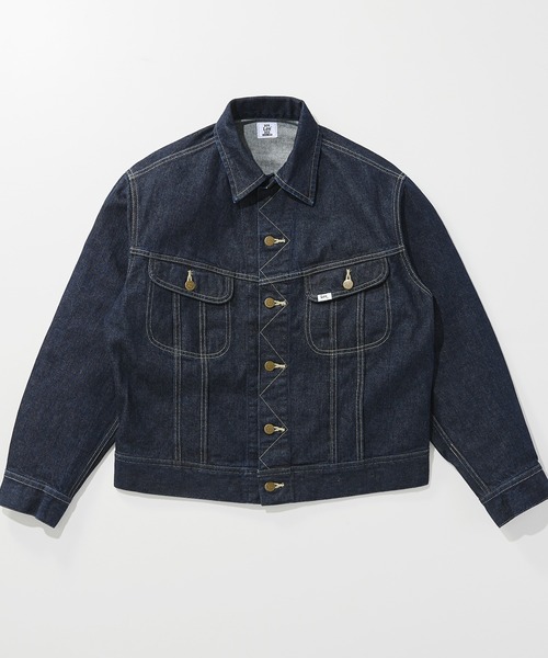 Lee（リー）の「【101 101周年記念特別モデル】ANNIVERSARY 101 RIDERS JACKET セットアップ可（デニムジャケット・メンズ・インディゴブルー・SMALL/X-LARGE/LARGE/MEDIUM）」の16枚目の写真