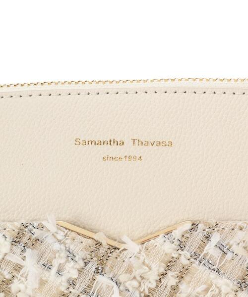 Samantha Thavasa（サマンサタバサ）の「サマンサギャレット ツイードショルダーバッグ[Revival Collection]（ショルダーバッグ・レディース・ライトブルー/オフホワイト・FREE）」の14枚目の写真