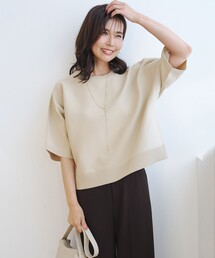 【一部店舗限定】BEAUTY FORM KNIT ハーフスリーブ