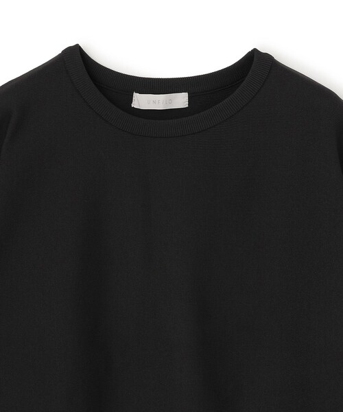 UNFILO(アンフィーロ)の「【一部店舗限定】BEAUTY FORM KNIT ハーフスリーブ(ニット/セーター・レディース・ブラック系/ベージュ系/ダークブラウン系・X-LARGE)」の5枚目の写真
