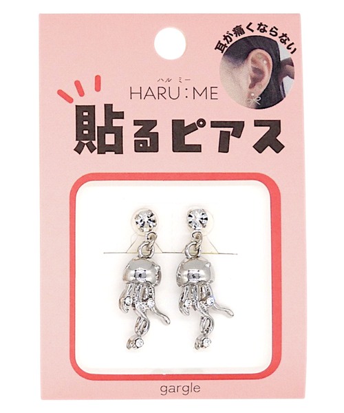 gargle(ガーグル)の「gargle ガーグル:HARU:ME シリーズ ハルミー29 シールピアス 貼るピアス(イヤリング)(イヤリング・レディース・シルバー/ゴールド・FREE)」の9枚目の写真