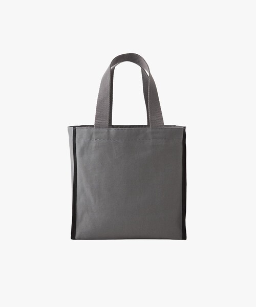 To b. by agnes b.(トゥービーバイアニエスベー)の「To b. by agnes b.× green label relaxing コットン パイピング ミニトートバッグ(トートバッグ・レディース・グレー・FREE)」の2枚目の写真