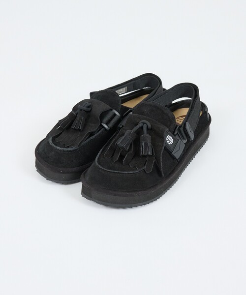 SHAKA(シャカ)の「【SHAKA / シャカ】キルトタッセル ミュールサンダル / SK-296 MOC MULE TASSEL SUEDE(モカシン/デッキシューズ・メンズ・ベージュ/ダークブラウン/ブラック・28/27/26)」の20枚目の写真