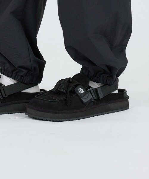 SHAKA(シャカ)の「【SHAKA / シャカ】キルトタッセル ミュールサンダル / SK-296 MOC MULE TASSEL SUEDE(モカシン/デッキシューズ・メンズ・ベージュ/ダークブラウン/ブラック・28/27/26)」の21枚目の写真