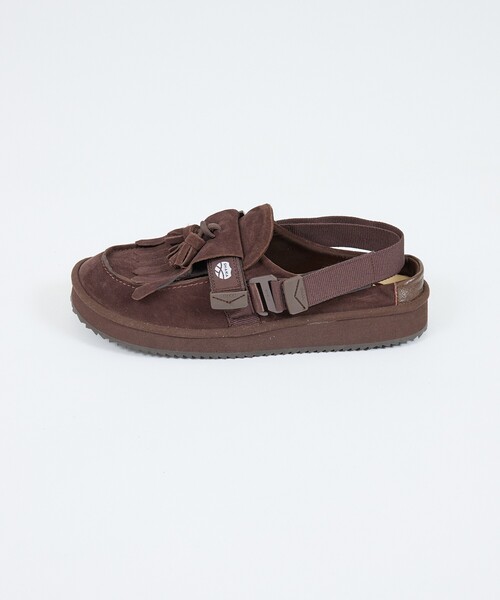 SHAKA(シャカ)の「【SHAKA / シャカ】キルトタッセル ミュールサンダル / SK-296 MOC MULE TASSEL SUEDE(モカシン/デッキシューズ・メンズ・ベージュ/ダークブラウン/ブラック・28/27/26)」の16枚目の写真