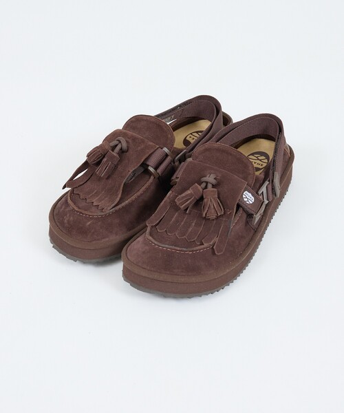SHAKA(シャカ)の「【SHAKA / シャカ】キルトタッセル ミュールサンダル / SK-296 MOC MULE TASSEL SUEDE(モカシン/デッキシューズ・メンズ・ベージュ/ダークブラウン/ブラック・28/27/26)」の19枚目の写真