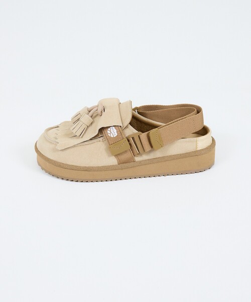 SHAKA(シャカ)の「【SHAKA / シャカ】キルトタッセル ミュールサンダル / SK-296 MOC MULE TASSEL SUEDE(モカシン/デッキシューズ・メンズ・ベージュ/ダークブラウン/ブラック・28/27/26)」の11枚目の写真
