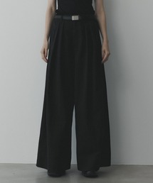 remer 26秋冬新作 - loose powdery touch deep tuck wide PT / パウダリータッチ ディープタックワイドパンツ