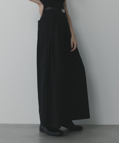 remer(リメール)の「remer 26秋冬新作 - loose powdery touch deep tuck wide PT / パウダリータッチ ディープタックワイドパンツ(その他パンツ・メンズ・ダークグレー/オフホワイト/ブラック・X-SMALL/LARGE/MEDIUM/SMALL)」の16枚目の写真
