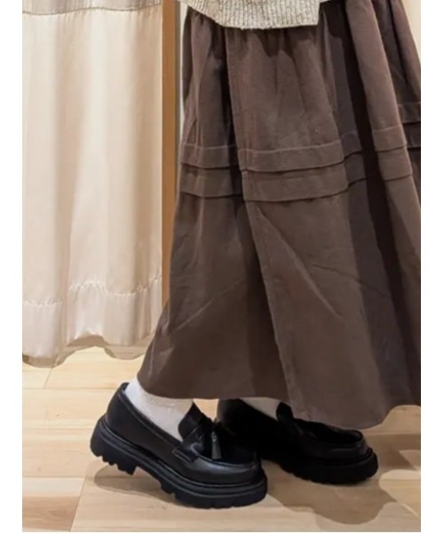 Samansa Mos2（サマンサ モスモス）の「タッセルローファー《S／XL WEB限定サイズ》（ドレスシューズ・レディース・ダークブラウン/ブラック・M/L/S/XL）」の11枚目の写真