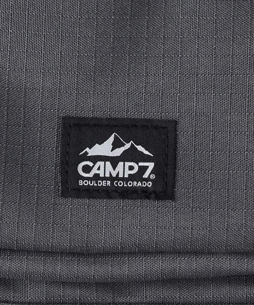 BACK NUMBER(バックナンバー)の「CAMP7 スクエアショルダーバッグ(ショルダーバッグ・メンズ・ブラック/ダークグレー・99)」の7枚目の写真
