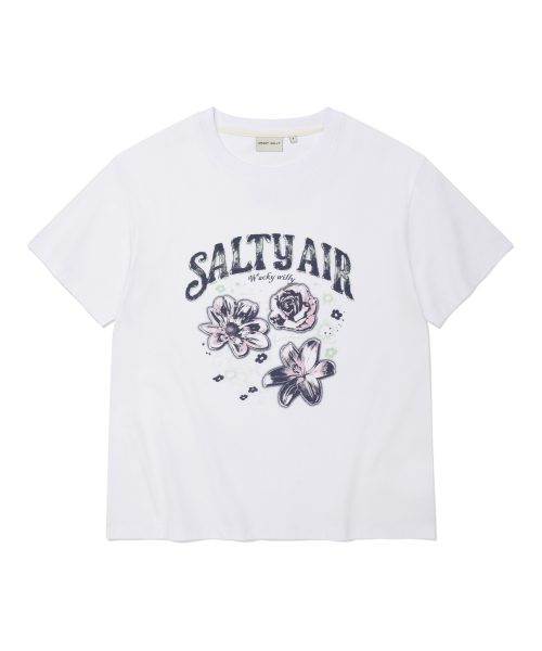 Wacky WiLLy(ワッキーウィリー)の「ウィメンズオーバーサイズヴィンテージグラフィック半袖Tシャツホワイト(Tシャツ/カットソー・レディース・その他・F)」の2枚目の写真