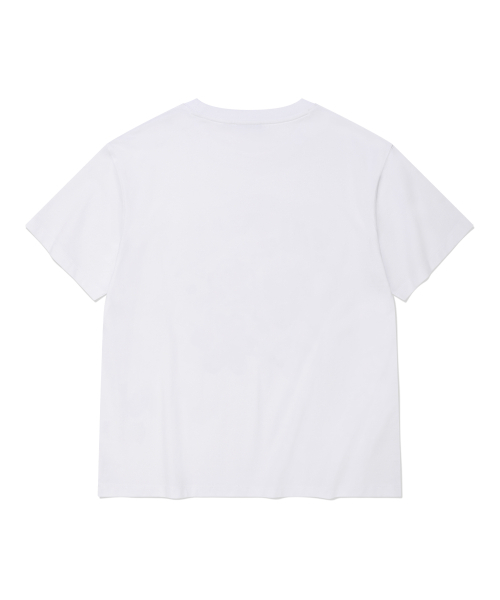 Wacky WiLLy(ワッキーウィリー)の「ウィメンズオーバーサイズヴィンテージグラフィック半袖Tシャツホワイト(Tシャツ/カットソー・レディース・その他・F)」の3枚目の写真