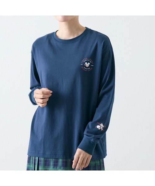Disney(ディズニー)の「ユニセックス長袖Tシャツ(選べるキャラクター)【ディズニー】(Tシャツ/カットソー・レディース・ネイビー/ライトグレー/ブラック・S/L/M/LL)」の18枚目の写真
