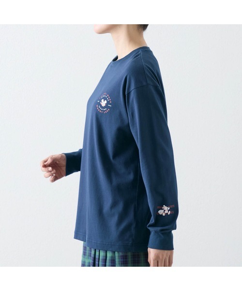 Disney(ディズニー)の「ユニセックス長袖Tシャツ(選べるキャラクター)【ディズニー】(Tシャツ/カットソー・レディース・ネイビー/ライトグレー/ブラック・S/L/M/LL)」の19枚目の写真