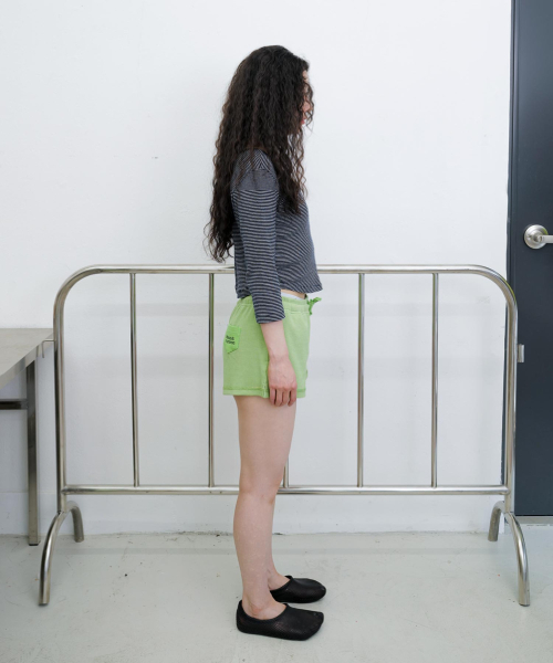 MOSQUITO MURDERERS（モスキートマーダラーズ）の「Pocket MINI SHORTS -Green（その他パンツ・レディース・その他・FREE）」の5枚目の写真