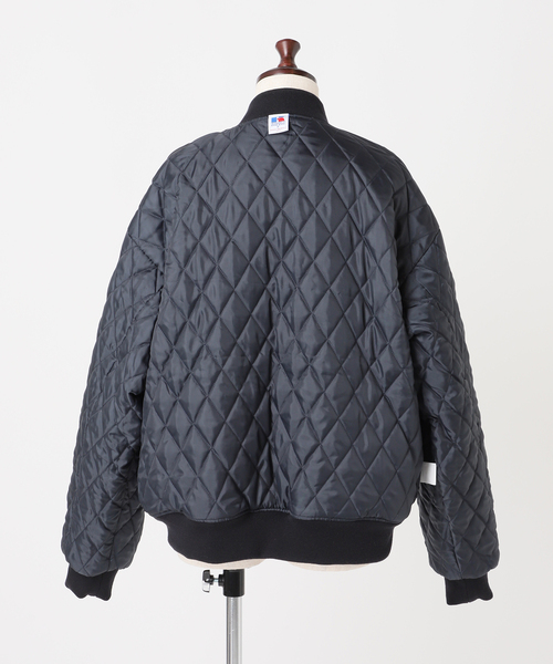Russell Athletic(ラッセルアスレティック)の「別注【RUSSELL ATHLETIC*JM for JS】 サーモライトスタジャン(スタジャン・レディース・ネイビー・FREE)」の11枚目の写真