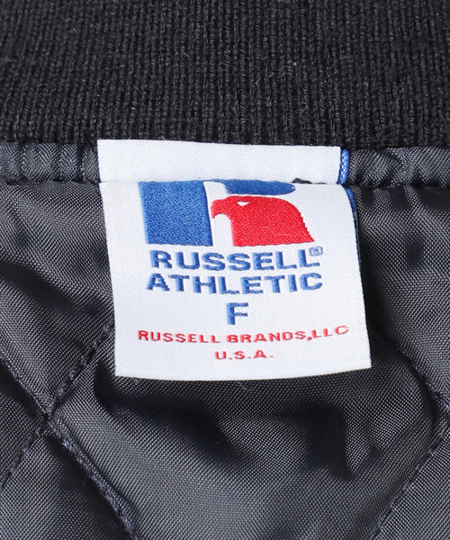 Russell Athletic(ラッセルアスレティック)の「別注【RUSSELL ATHLETIC*JM for JS】 サーモライトスタジャン(スタジャン・レディース・ネイビー・FREE)」の12枚目の写真