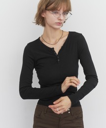 Basic Henley Neck Tee / ベーシックヘンリーネックT