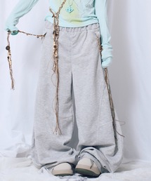 Never mind the XU / Chikashitsu+ | 【Nerd out XU】Nerd nomad rope sweat pants / 【ナードアウトエックスユー】ナードノマドウエストロープスウェットパンツ<着用動画あり>(スウェットパンツ)
