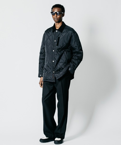 CRIMIE(クライミー)の「DIAMOND-QUILTED MID COAT(カバーオール・メンズ・ブラック・XXL/XL/L/M/S)」の13枚目の写真