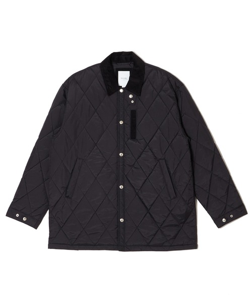 CRIMIE(クライミー)の「DIAMOND-QUILTED MID COAT(カバーオール・メンズ・ブラック・XXL/XL/L/M/S)」の3枚目の写真