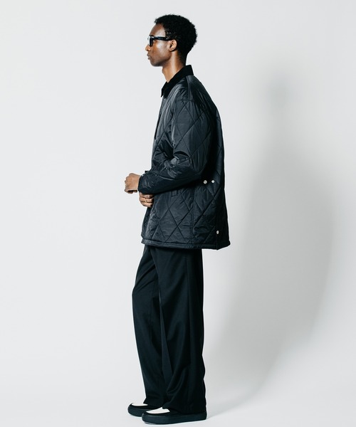 CRIMIE(クライミー)の「DIAMOND-QUILTED MID COAT(カバーオール・メンズ・ブラック・XXL/XL/L/M/S)」の11枚目の写真