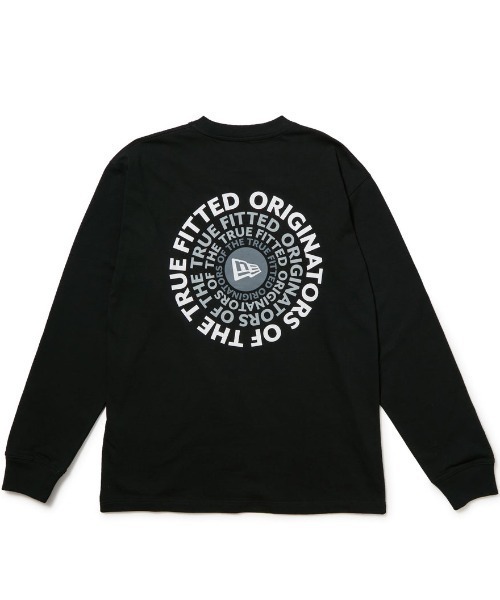 NEW ERA（ニューエラ）の「ニューエラ NEW ERA LS CT TEE CIRCLE OOTTF BLK 263（Tシャツ/カットソー・メンズ・ブラック・LL/M/L）」の2枚目の写真