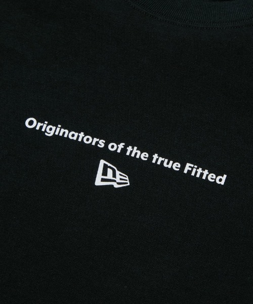 NEW ERA（ニューエラ）の「ニューエラ NEW ERA LS CT TEE CIRCLE OOTTF BLK 263（Tシャツ/カットソー・メンズ・ブラック・LL/M/L）」の4枚目の写真