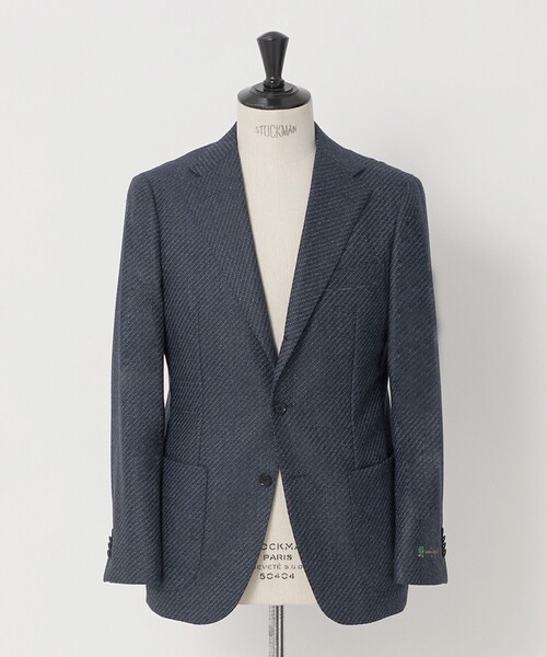UNITED ARROWS(ユナイテッドアローズ)の「4プライ ウーステッド シングル 3ボタン テーラードジャケット CーMODEL(テーラードジャケット・メンズ・ネイビー・46/50/48)」の7枚目の写真