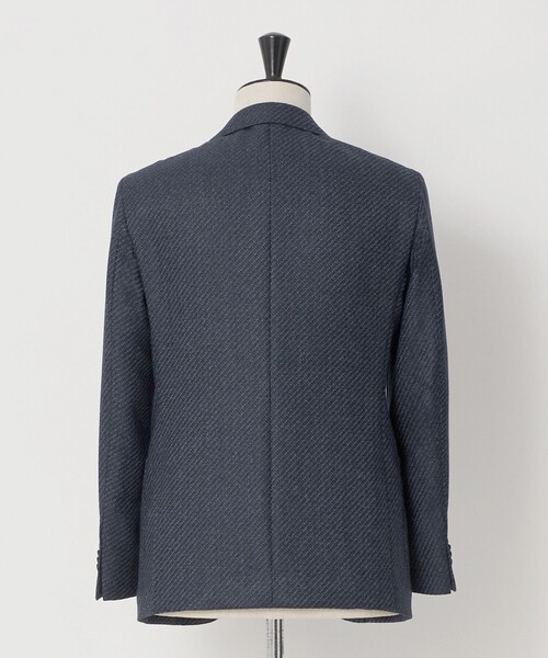 UNITED ARROWS(ユナイテッドアローズ)の「4プライ ウーステッド シングル 3ボタン テーラードジャケット CーMODEL(テーラードジャケット・メンズ・ネイビー・46/50/48)」の8枚目の写真