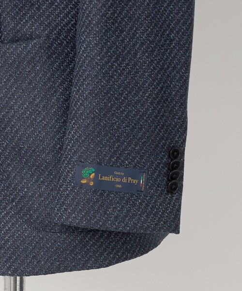 UNITED ARROWS(ユナイテッドアローズ)の「4プライ ウーステッド シングル 3ボタン テーラードジャケット CーMODEL(テーラードジャケット・メンズ・ネイビー・46/50/48)」の10枚目の写真