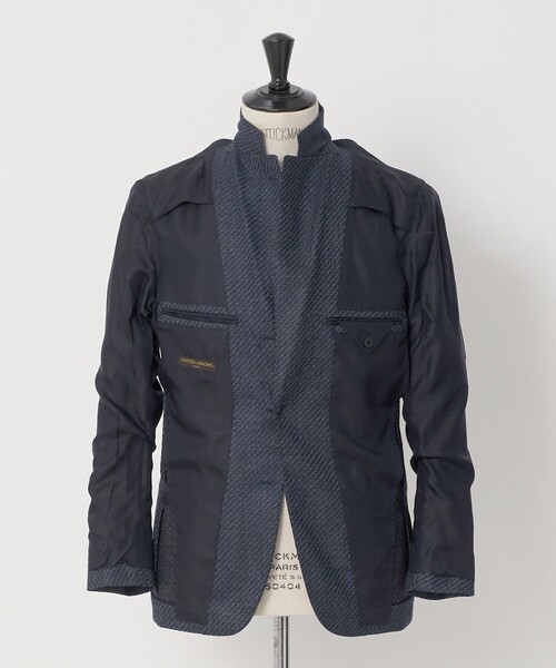 UNITED ARROWS(ユナイテッドアローズ)の「4プライ ウーステッド シングル 3ボタン テーラードジャケット CーMODEL(テーラードジャケット・メンズ・ネイビー・46/50/48)」の16枚目の写真