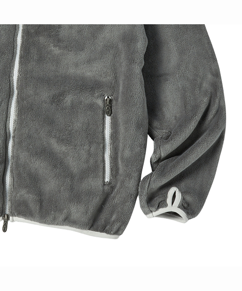TRAVEL(トラベル)の「POLAR ボアジャケット HAIネック グレー(その他アウター・レディース・その他・SMALL/MEDIUM/LARGE)」の7枚目の写真