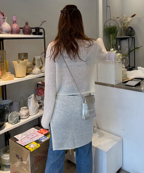 HEILIS(ヘイリス)の「【Ranna Select】 ワッフルニットラップスカートセット/ニットセット ニットセットアップ ニットトップス 長袖ニット レイヤードスカート ニットスカート 巻きスカート ラップスカート レイヤードアイテム 着回し 韓国ファッション 韓国コーデ カジュアル デイリー 秋服 冬服 ブラウン アイボリー(ニット/セーター・レディース・ブラウン/アイボリー・FREE)」の16枚目の写真