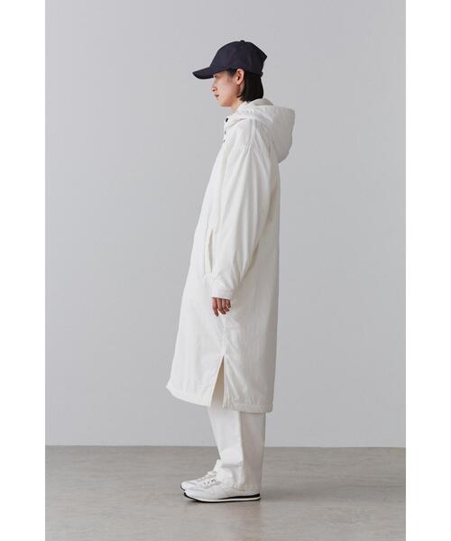 Y(ワイ)の「Y / RECYCLE NYLON TAFFETA / RECYCLE POLYESTER FLEECE CO(ダウンジャケット/コート・メンズ・ホワイト/ネイビー・SMALL/MEDIUM/LARGE)」の19枚目の写真