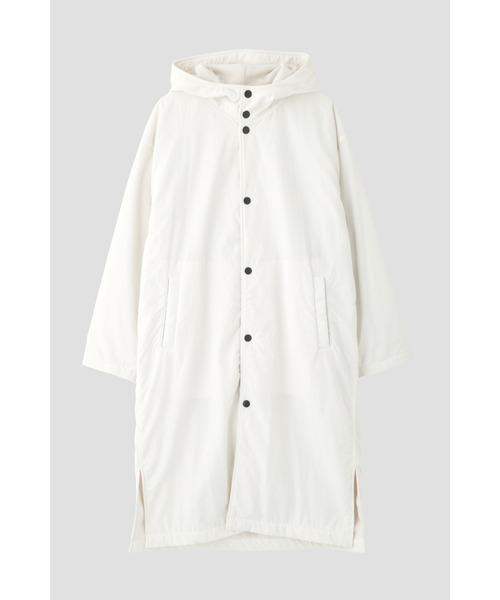 Y(ワイ)の「Y / RECYCLE NYLON TAFFETA / RECYCLE POLYESTER FLEECE CO(ダウンジャケット/コート・メンズ・ホワイト/ネイビー・SMALL/MEDIUM/LARGE)」の11枚目の写真