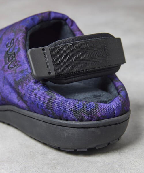 SUBU(スブ)の「【SUBU/スブ】NANNEN+H/DAY BOTANICAL/NIGHT BOTANICAL/ボタニカル柄/冬用サンダル/ストラップあり(サンダル・レディース・グリーン系その他/パープル系その他・1/0)」の19枚目の写真