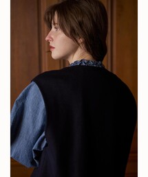 LE GLAZIK | ウール ジレ WOMEN