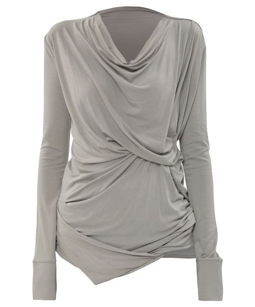 FLAREUP(フレアアップ)の「Miya ロングスリーブ (FL-195_Ash Beige)(Tシャツ/カットソー・レディース・ベージュ・OS)」の6枚目の写真