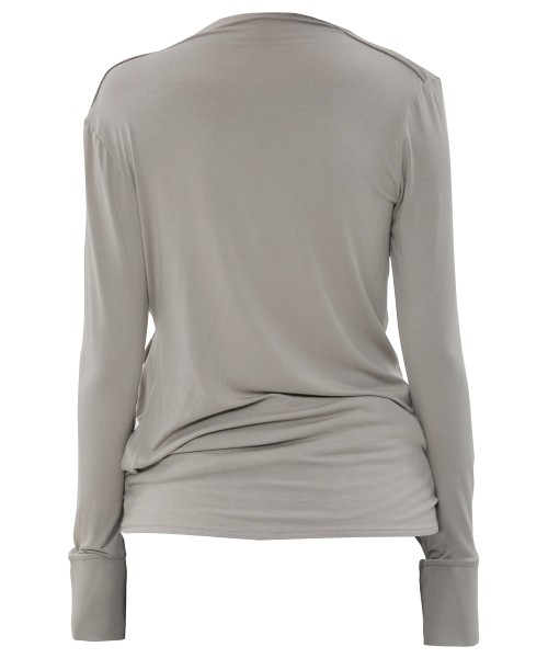 FLAREUP(フレアアップ)の「Miya ロングスリーブ (FL-195_Ash Beige)(Tシャツ/カットソー・レディース・ベージュ・OS)」の7枚目の写真
