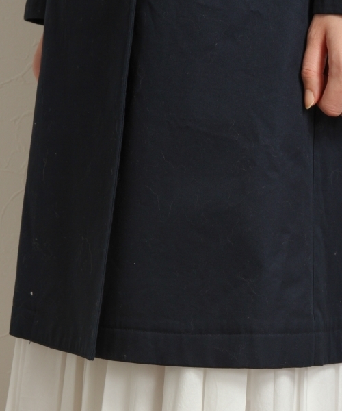 Andemiu（アンデミュウ）の「【国内生産生地使用！】ベーシックトレンチコート 714921（トレンチコート・レディース・ベージュ/ネイビー・MEDIUM/SMALL）」の9枚目の写真