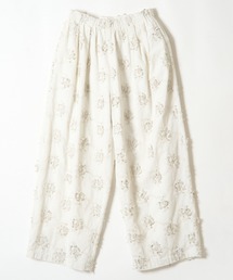 crinkle crinkle crinkle | 3Dエンブロイダリーコーデュロイパンツ イージーパンツ / 【crinkle crinkle crinkle】 3D embroidery corduroy pants(その他パンツ)
