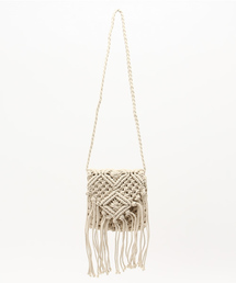 WEGO | WEGO/マクラメフリンジショルダーバッグ(ショルダーバッグ)