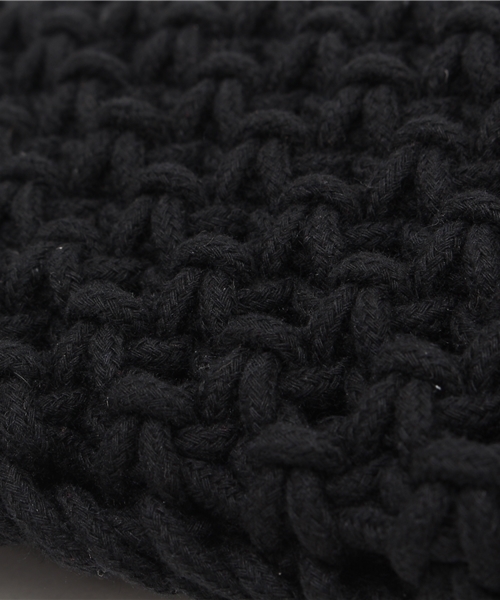 WEGO（ウィゴー）の「WEGO/マクラメフリンジショルダーバッグ（ショルダーバッグ・レディース・アイボリー/ブラック・FREE）」の5枚目の写真