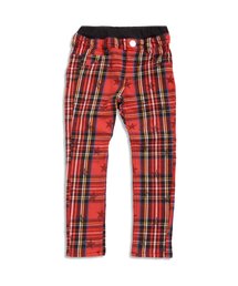 BREEZE | チェック柄星プリントパンツ(10分丈)(その他パンツ)