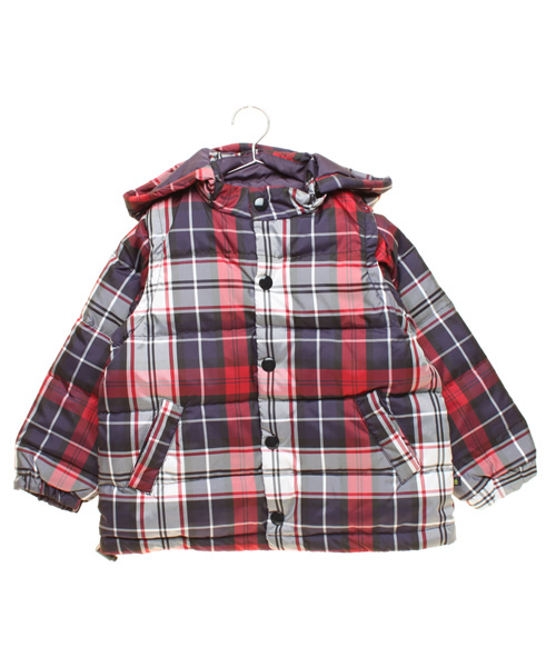 green label relaxing（グリーンレーベルリラクシング）の「ウォッシャブル フード ダウンジャケット（ダウンジャケット/コート・キッズ・レッド/ロイヤルブルー/ネイビー・XS/95/S/105/M/115/L/125/XL/135）」の2枚目の写真